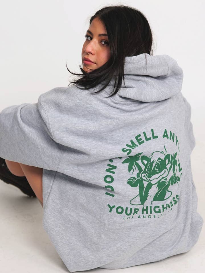 Your Highness - Wholesale Hoodie - Women's - Skunk'd Hoodie Heather Grey