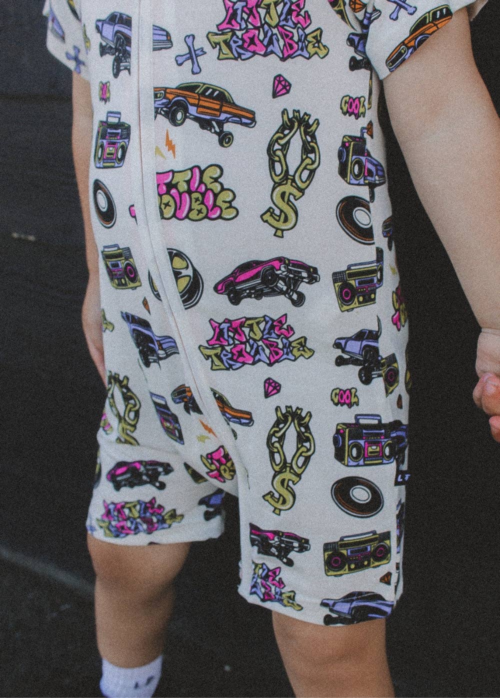 Little Trouble - Wholesale Jumpsuit - Baby - Low Rider Shorties0