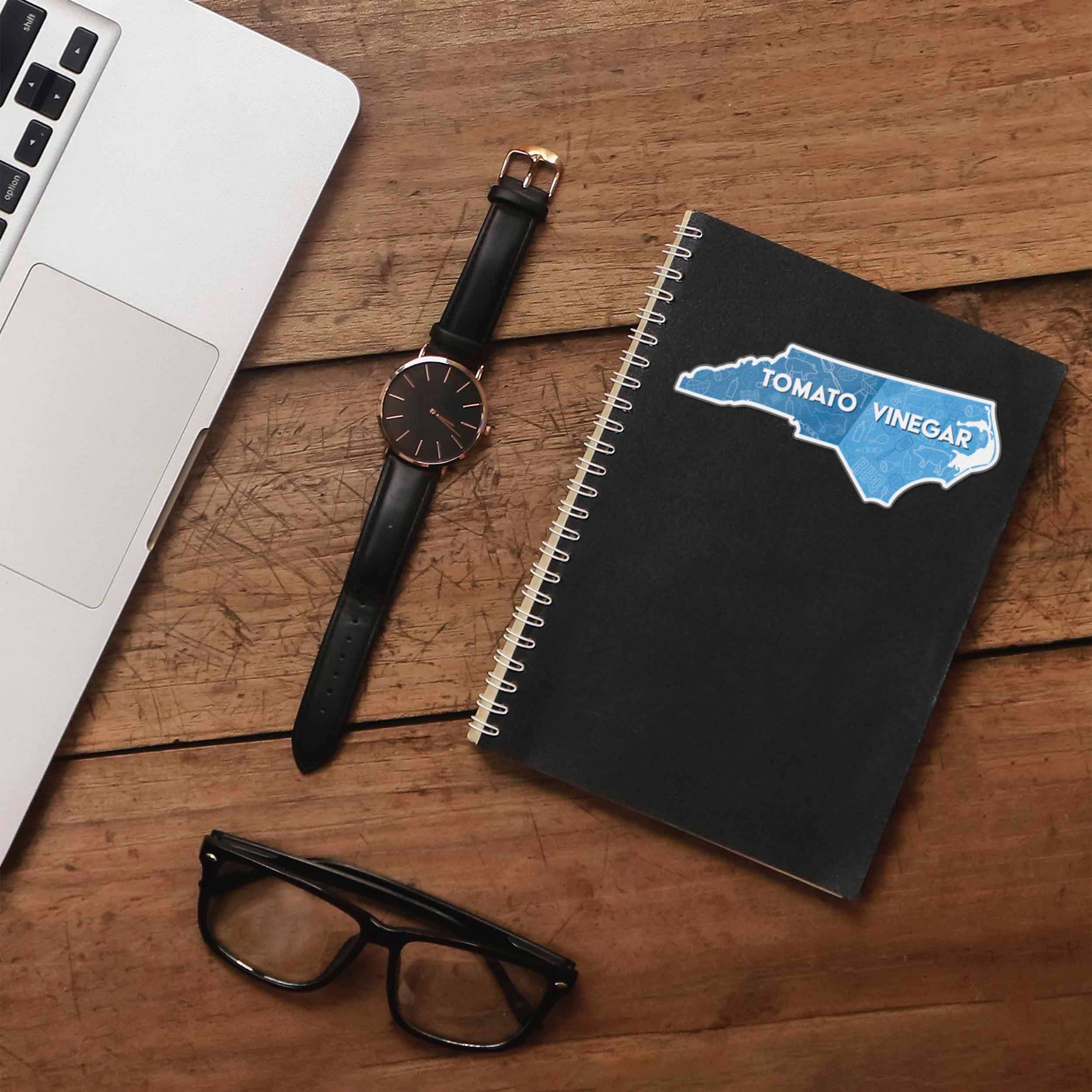 Sentinel Supply - Wholesale Sticker - Tomato Vinegar North Carolina BBQ Sticker - Funny NC Decal3