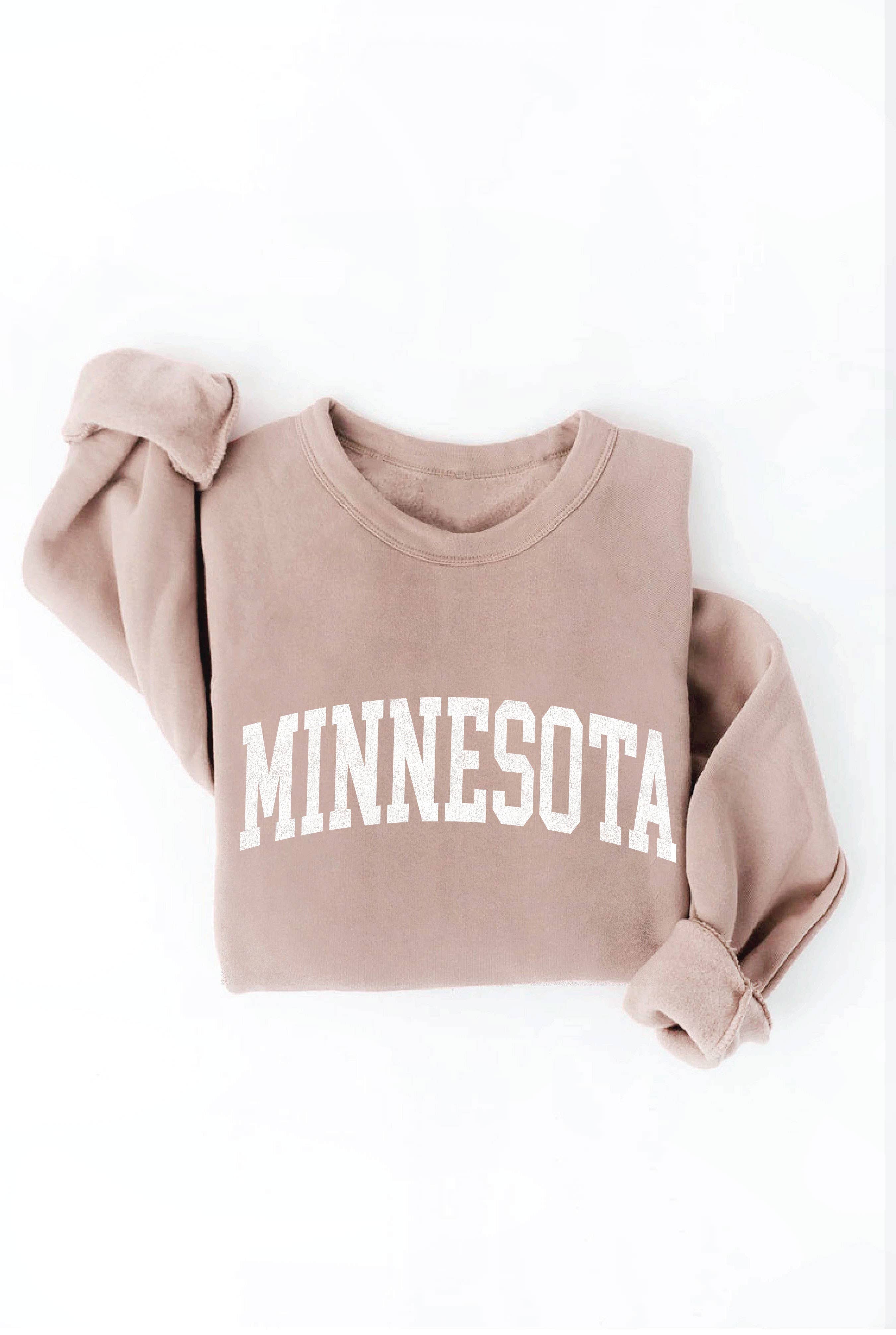 OAT COLLECTIVE - Wholesale Graphic Sweatshirt - Women's - MINNESOTA  Graphic Sweatshirt1