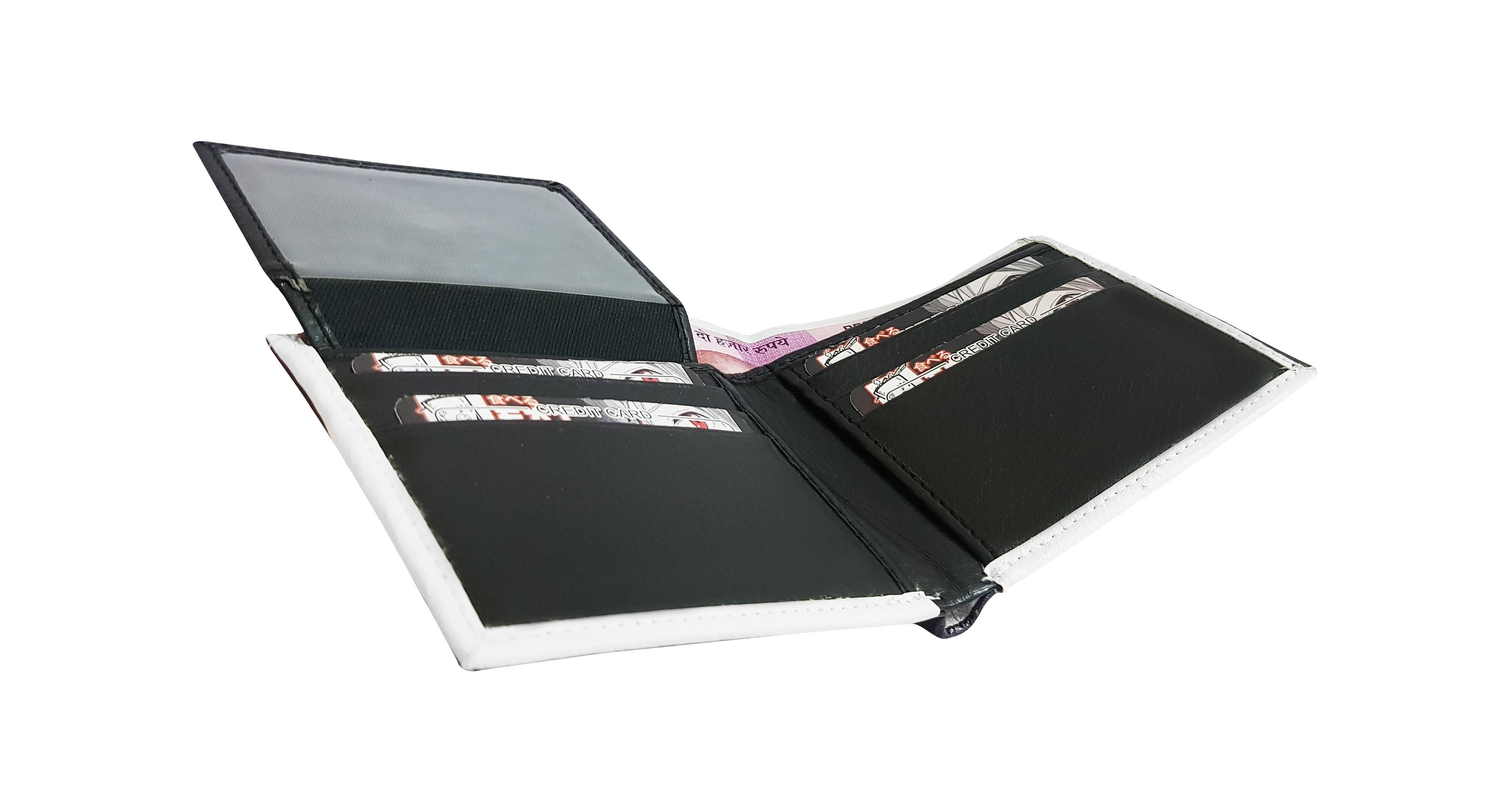 Leather Impressions Inc – wholesale Wallet – Women's – Eat Sleep Anime Repeat Vegan Bi Fold Wallet #VL6528