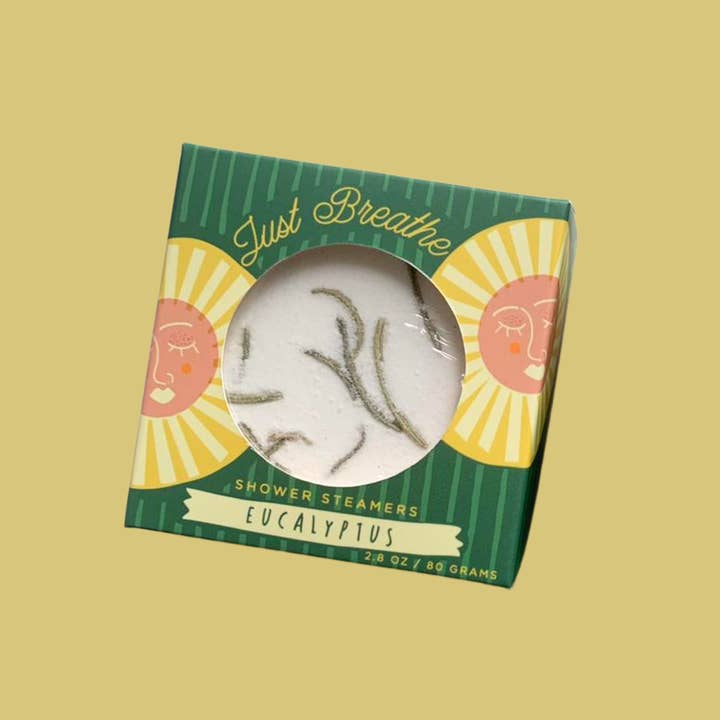 Sow the Magic - Wholesale Shower steamer/bomb - Just Breathe Eucalyptus Shower Steamer Set4