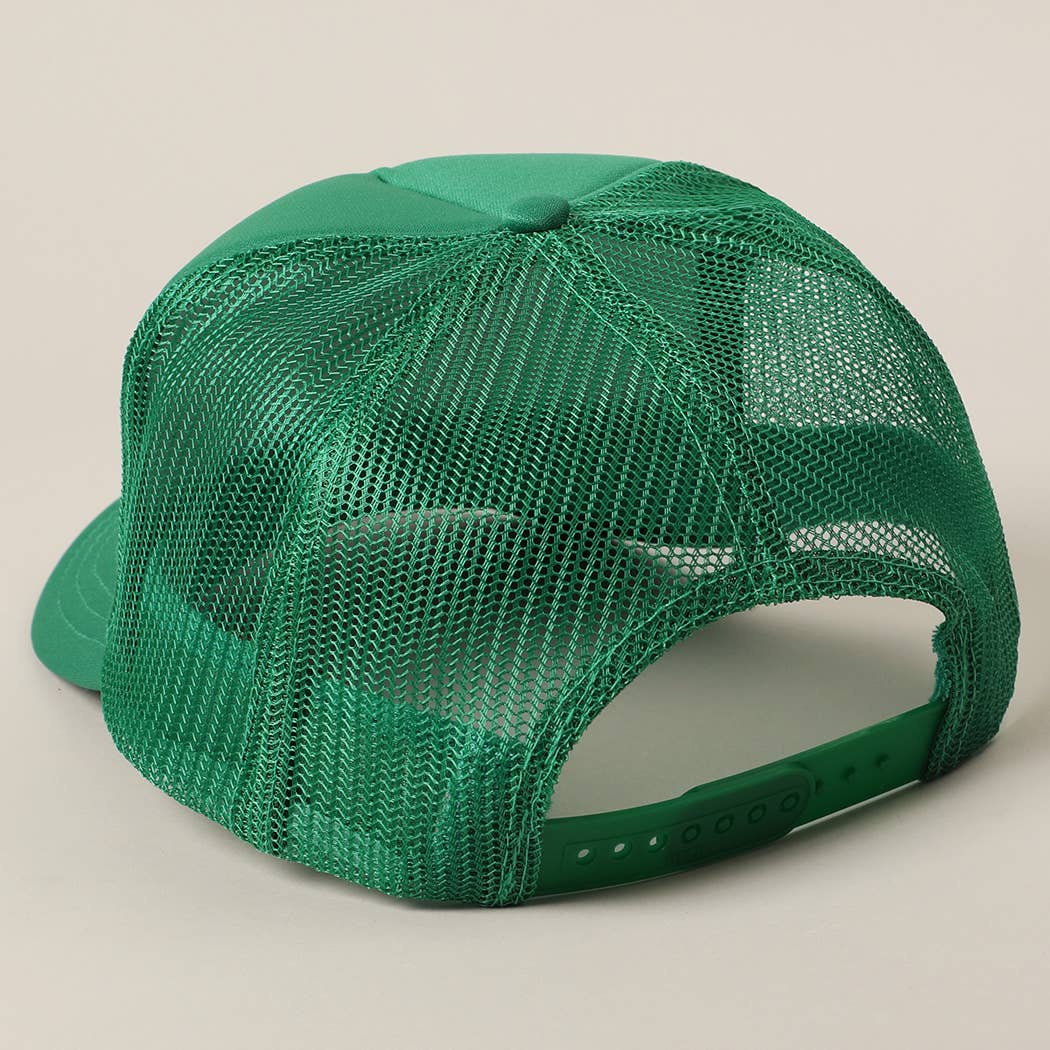 Fashion City - Wholesale Trucker Hat - Unisex - Solid Color OTTO 5-Panel Foam Mesh Back Trucker Hat42