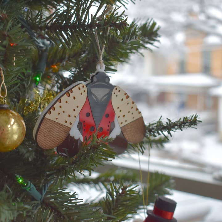 Morganite Press - Wholesale Ornament - Spotted Lanternfly Ornament1