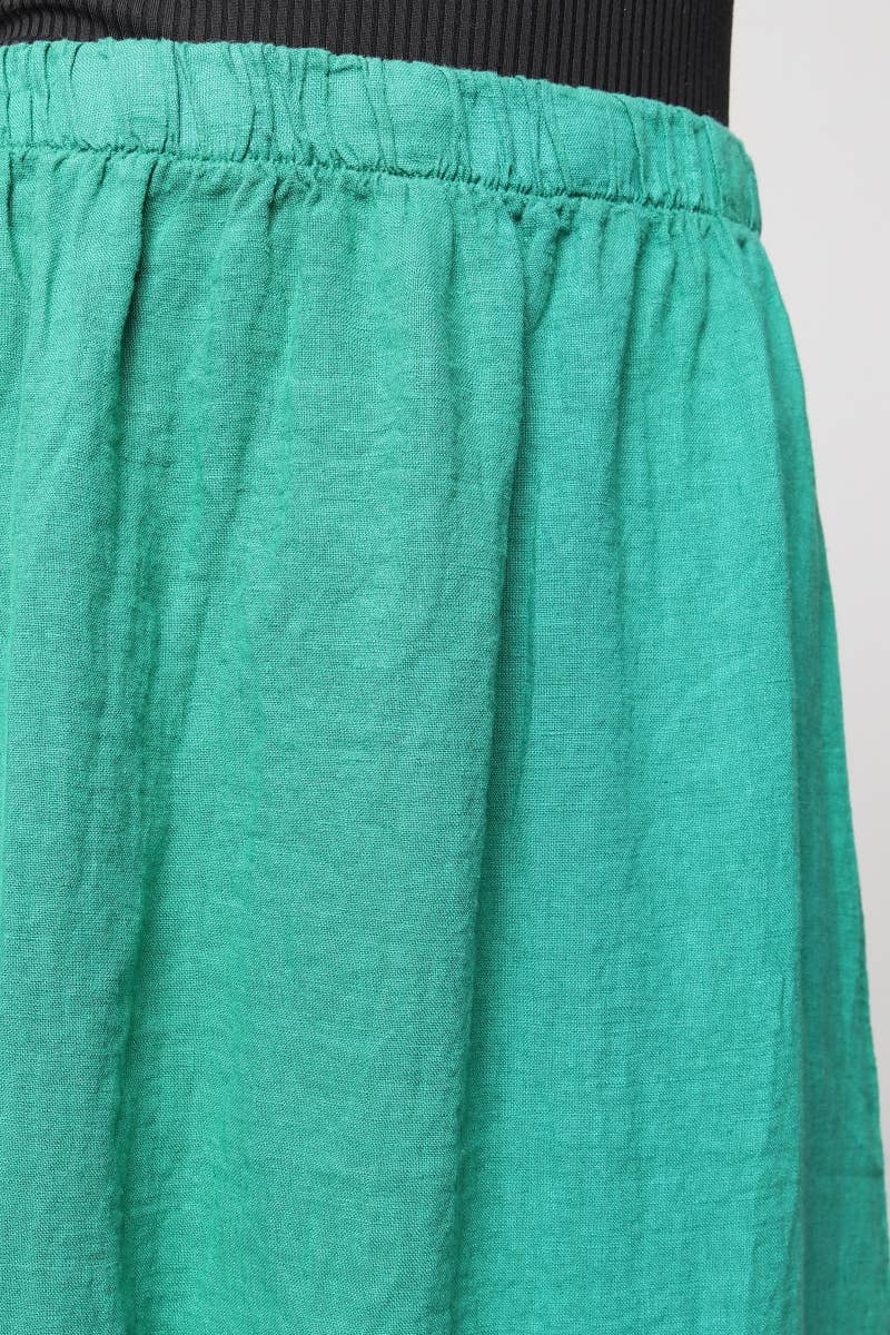 LÉA & LUC - Wholesale Skirt - Women's - 100% Linen Skirt REF. 80029