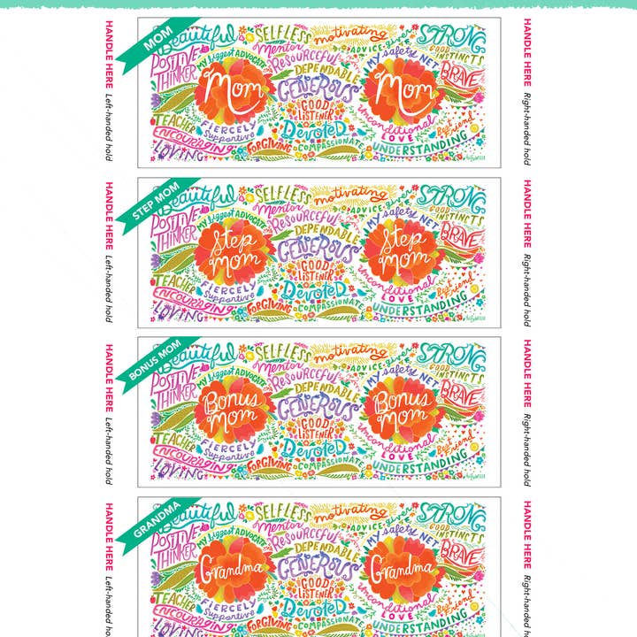 Kathy Weller Art+Ideas - Wholesale Coffee Mug - Mom Floral-Themed Mug18