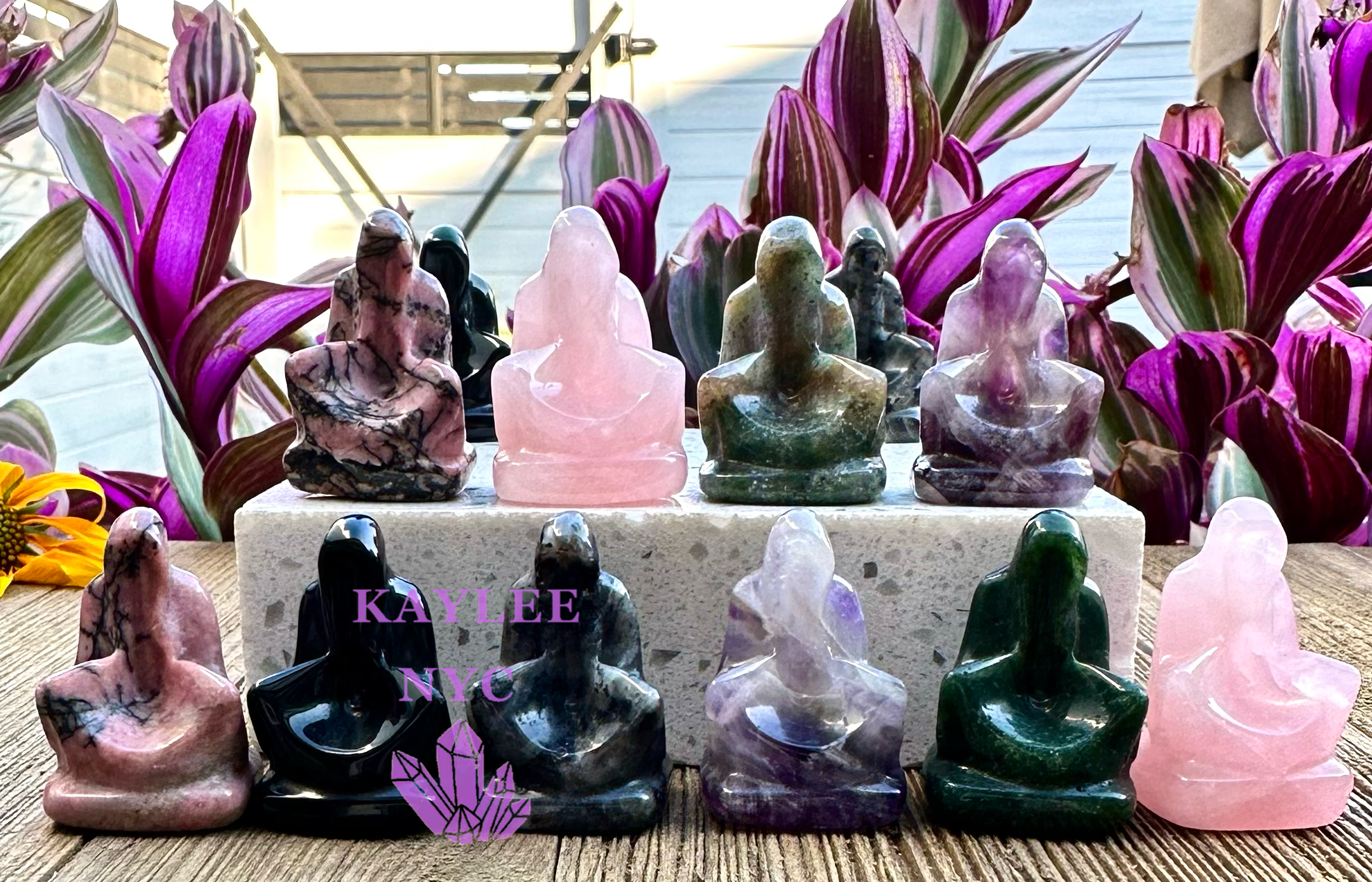 KayleeNYC - Wholesale Spiritual Stone/Crystal - Natural Mix Crystal Grim Reaper Healing Energy1