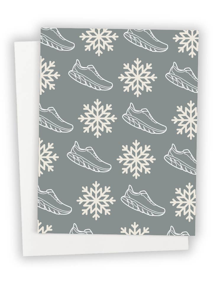 Snowy Shoes for wholesale by Send It Greeting Cards