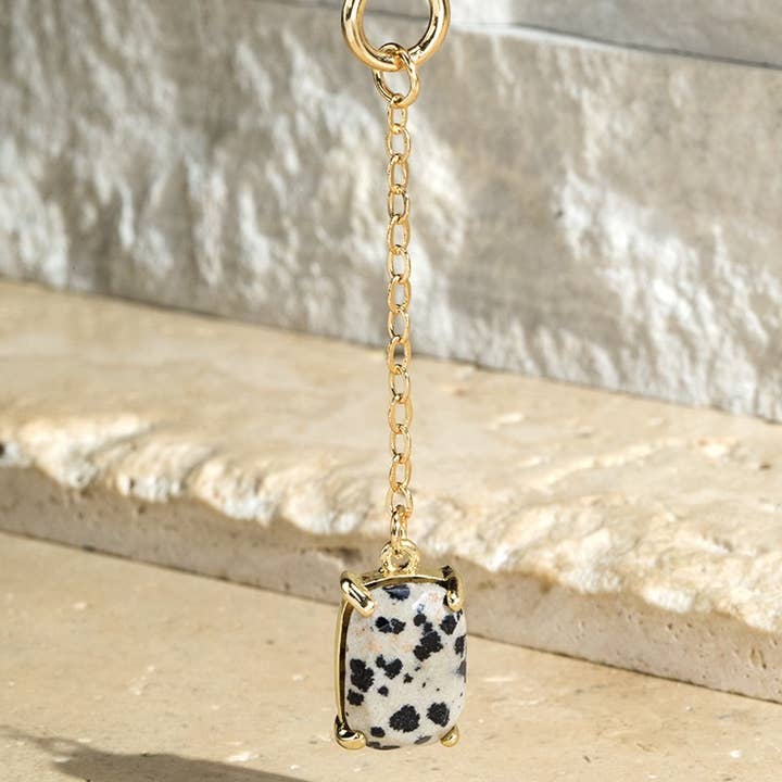 Urbanista Outlet - Wholesale Pendant/Charm Necklace - Natural Stone Link Pendant Necklace