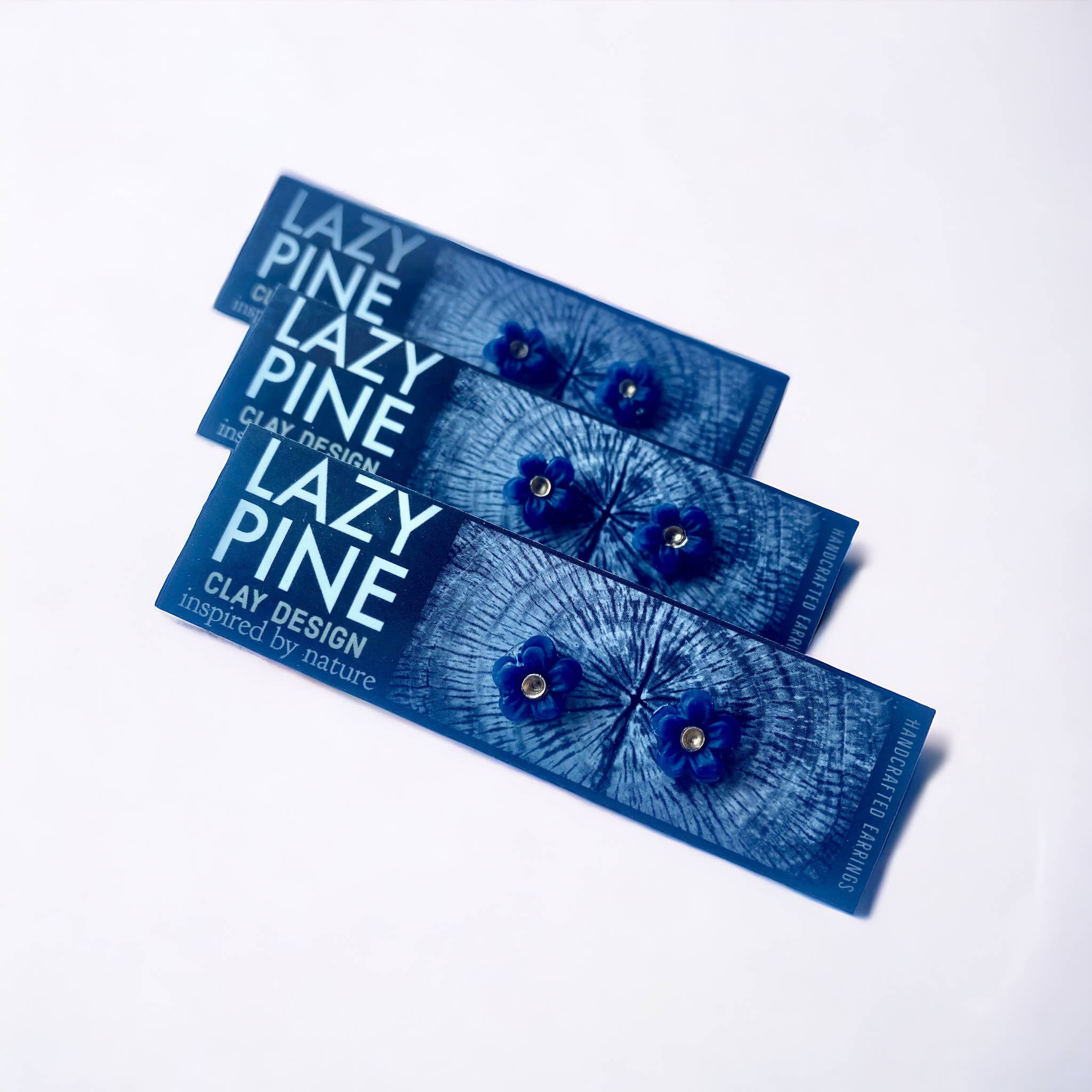 Lazy Pine Clay Design - Wholesale Jewelry Set - Mini Flower Stud Set2