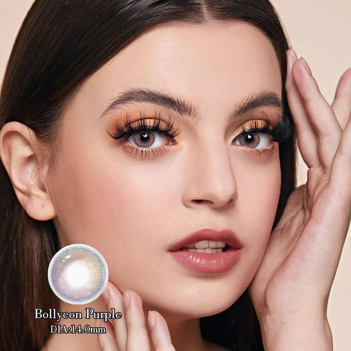 ELKLENS - Wholesale Contact Lenses - ELKLENS Bollycon Purple Colored Contact Lenses