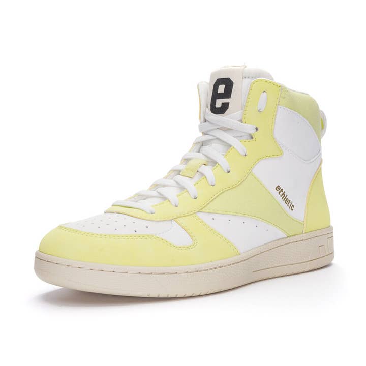 Carl Hi Cut jaune citron | Just White pour la vente par Ethletic GmbH