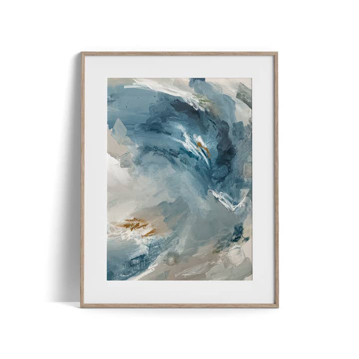 Quiet the Waters #3 for wholesale by Roberta Hoiness Art