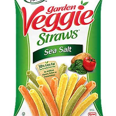 Hudson Meat Company - Wholesale Puffed Snack - VEGGIE STRAWS SEA SALT     -     SENSIBLE PORTIO0