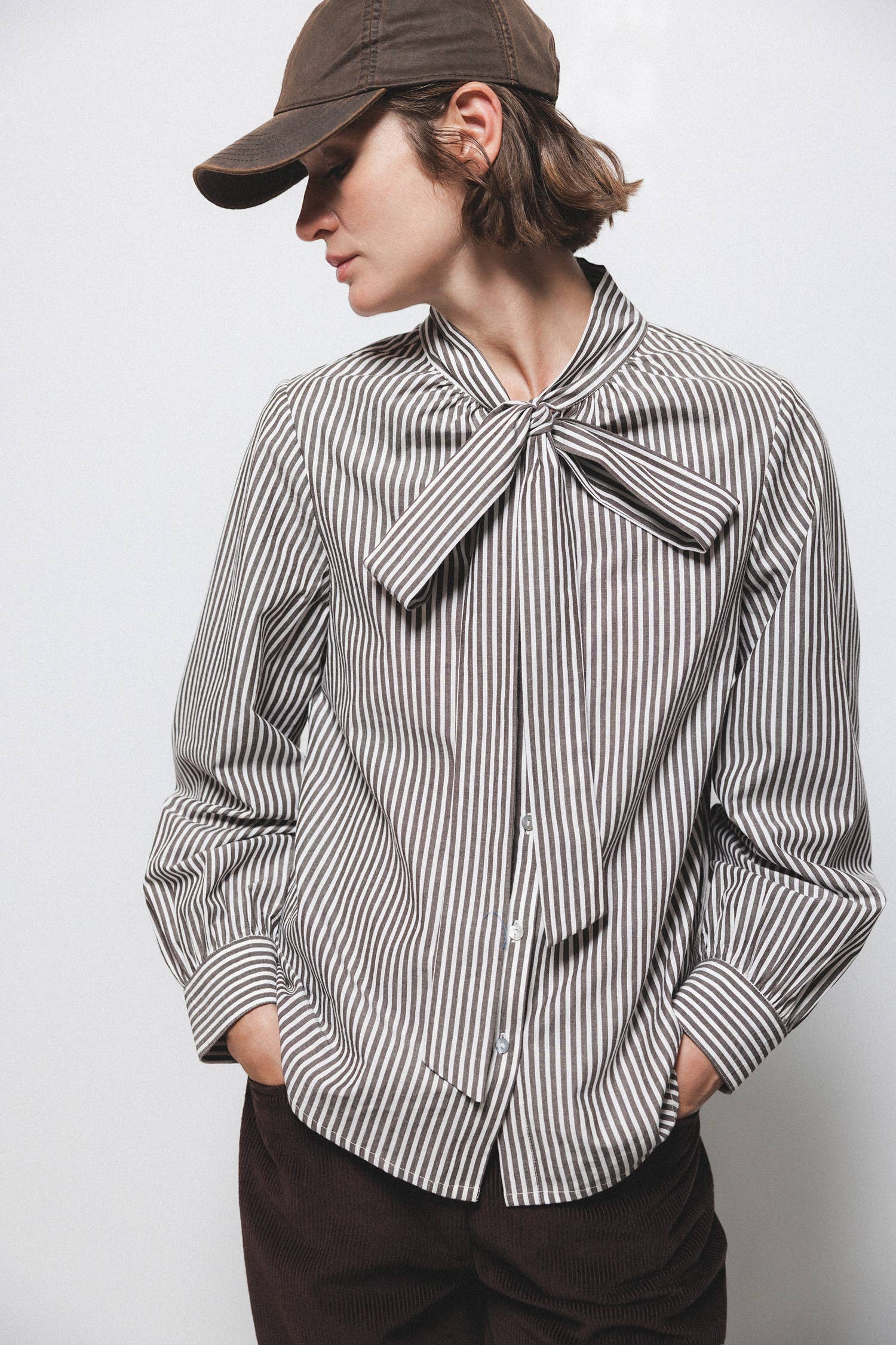 Lanidor - Wholesale Shirt - Women's - Striped Shirt (416679-22)