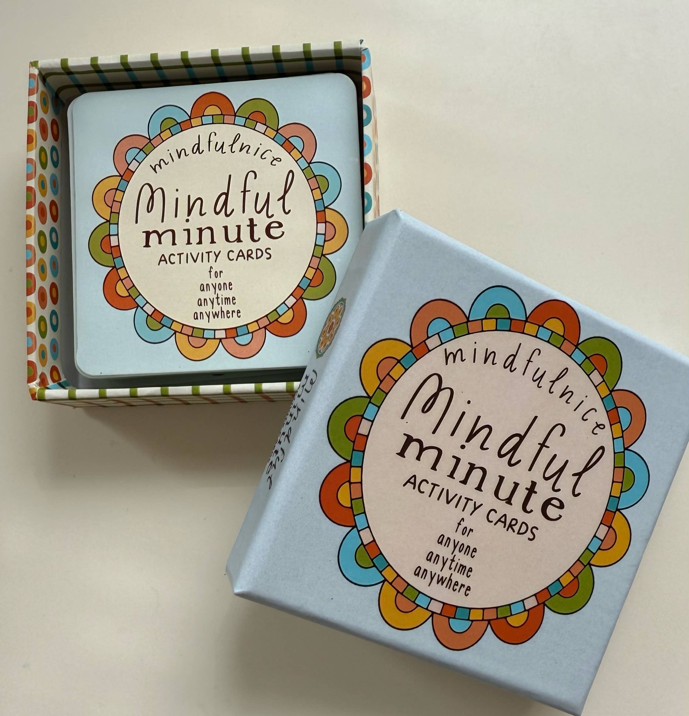 Mindfulnice – wholesale Kortspel – Mindful Mindful Minutaktivitetskort för psykisk hälsa och välbefinnande6