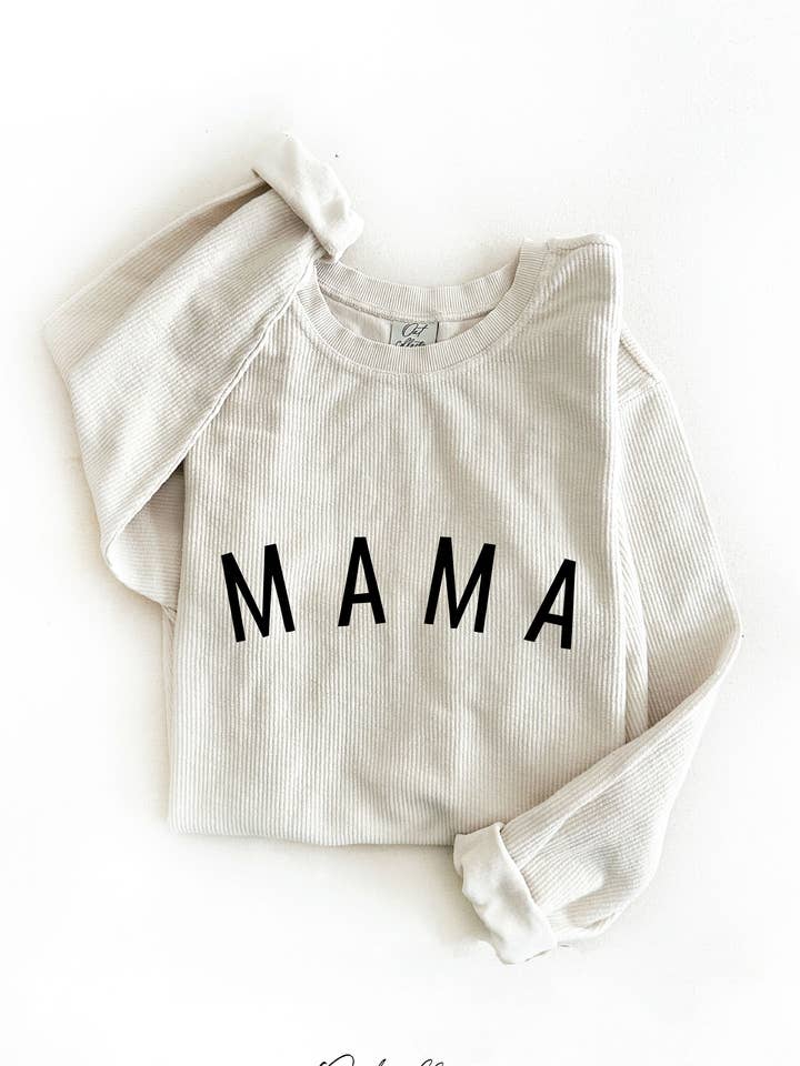 MAMA Thermal Vintage Pullover for wholesale by OAT COLLECTIVE