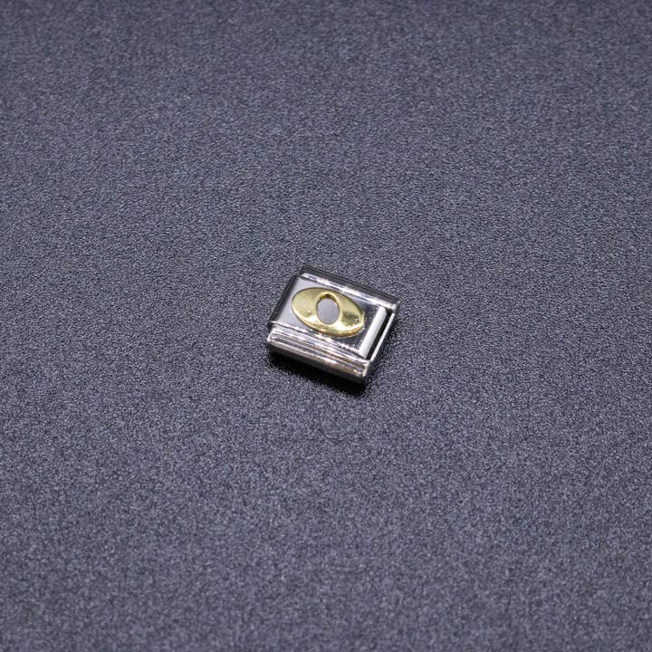 Natalia - Wholesale Individual Charm/Pendant - Italian Charm Letters A-Z - 9mm Gold Bracelet Charms24