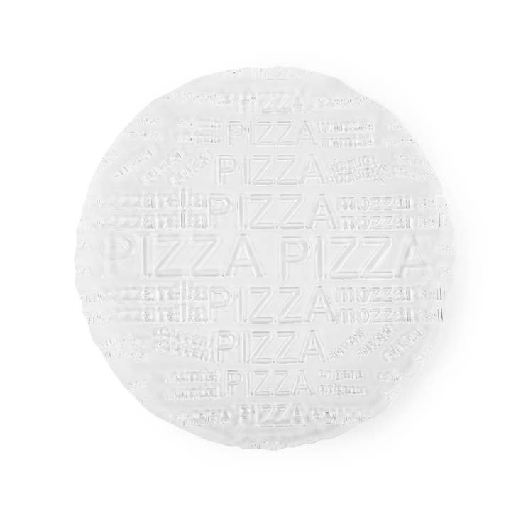 Set of 6 Pizza Plates CM.33 Transparent for wholesale on Faire2