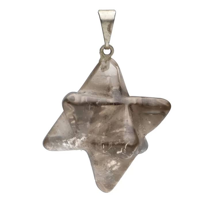 Merkaba Smoky Quartz Pendant for wholesale by Vives de la Cortada S.L