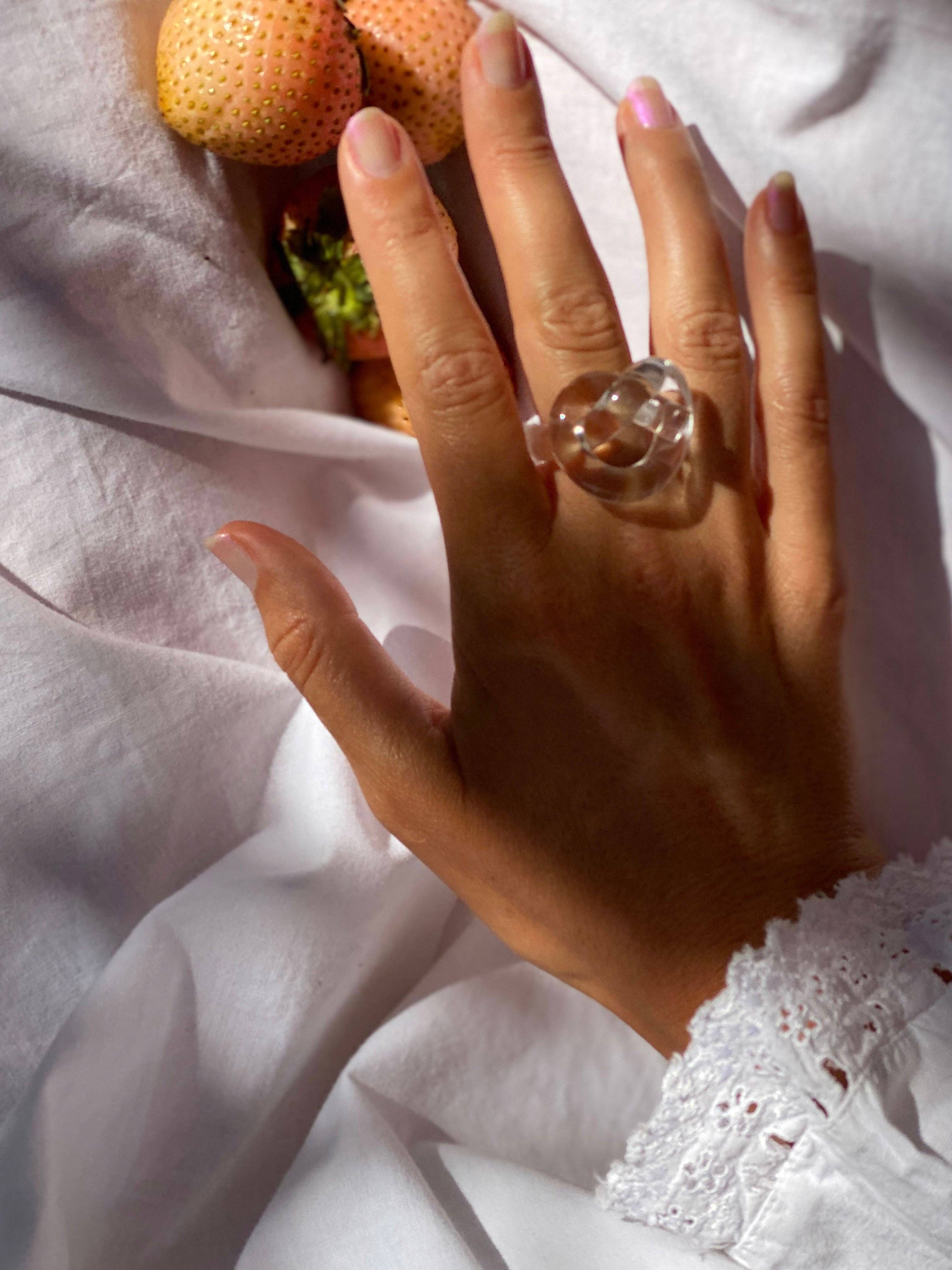 REMOVED BRAND - Wholesale Cocktail/Statement Ring - Pretzel Ring0