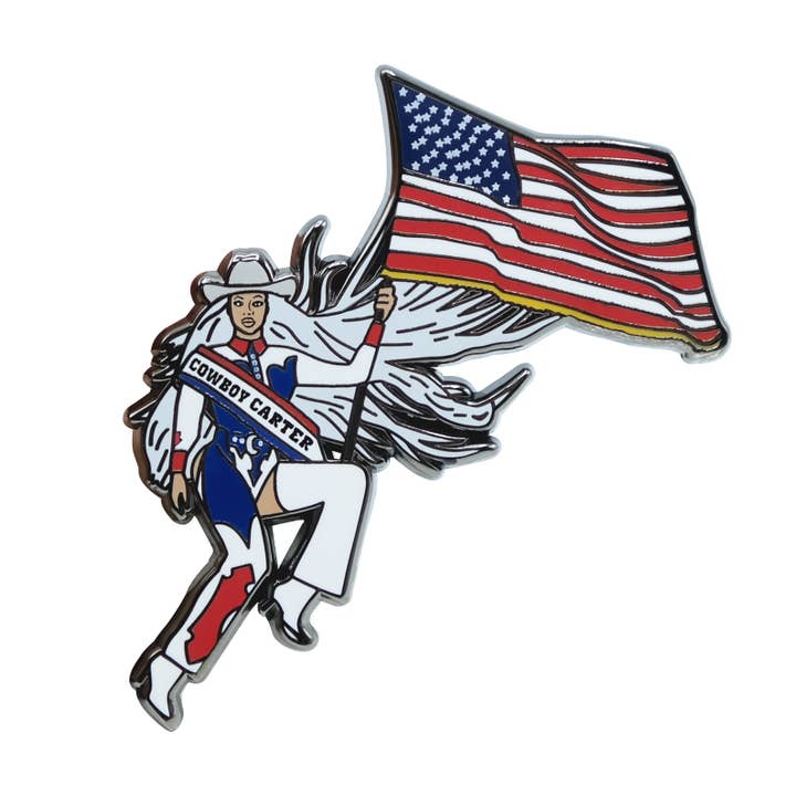 Pin de lapela Cowboy Carter por atacado de Kingpinz