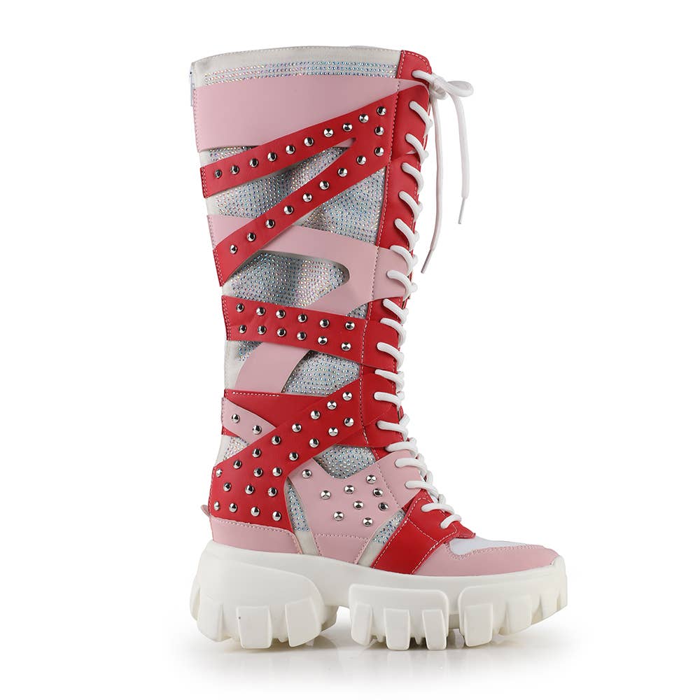 Anthony Wang - Wholesale Boots - Women's - Soursop 07- Hidden Wedge Sneaker Boots1