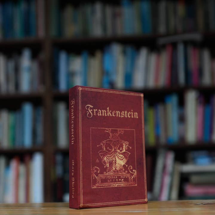 Novel Book Store - Wholesale Travel Wallet - 'Frankenstein' by Mary Shelley 1818 Passport/Notebook Wallet7
