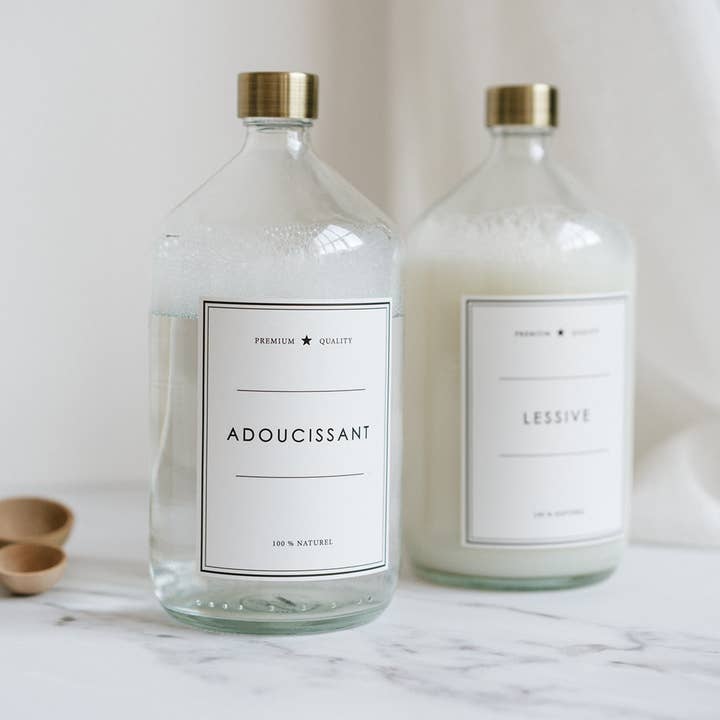 Les Flacons de l’Apothicaire - Wholesale Jar - fabric softener - clear bottle2