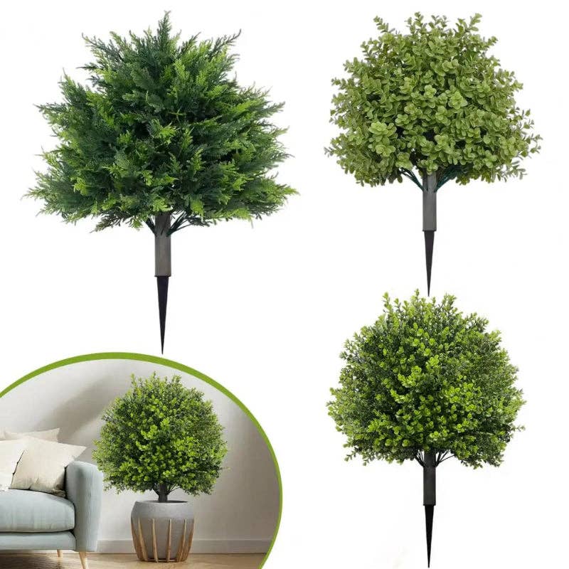 Kiyo Home - Wholesale Artificial Plant - Green Artificial UV Resistant Boxwood Trees | Faux Boxwood13