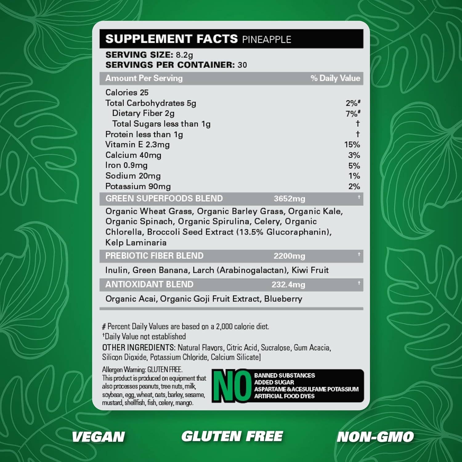 Campus Protein - Wholesale Protein/Superfood Powder - EHP OxyGreens - Daily Super Greens Powder7