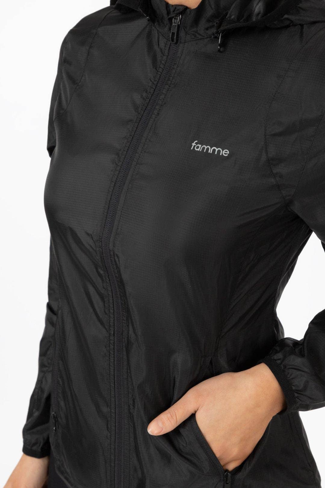 Famme - Wholesale Athletic Jacket - Women's - Pace Running Jacket2