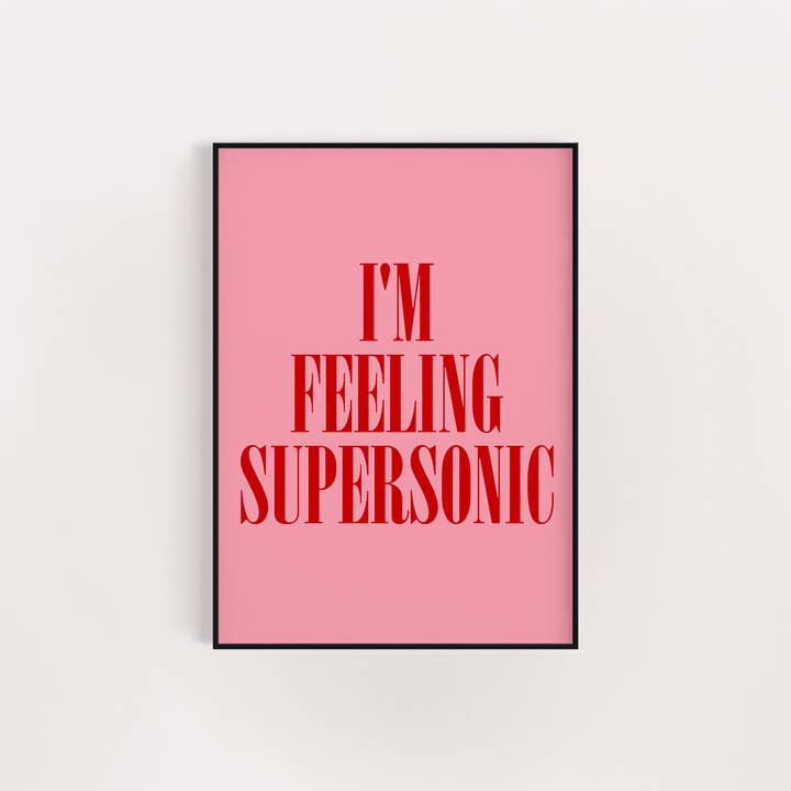 STAMPA SUPERSONIC OASIS per la vendita all'ingrosso da parte di Creative House UK