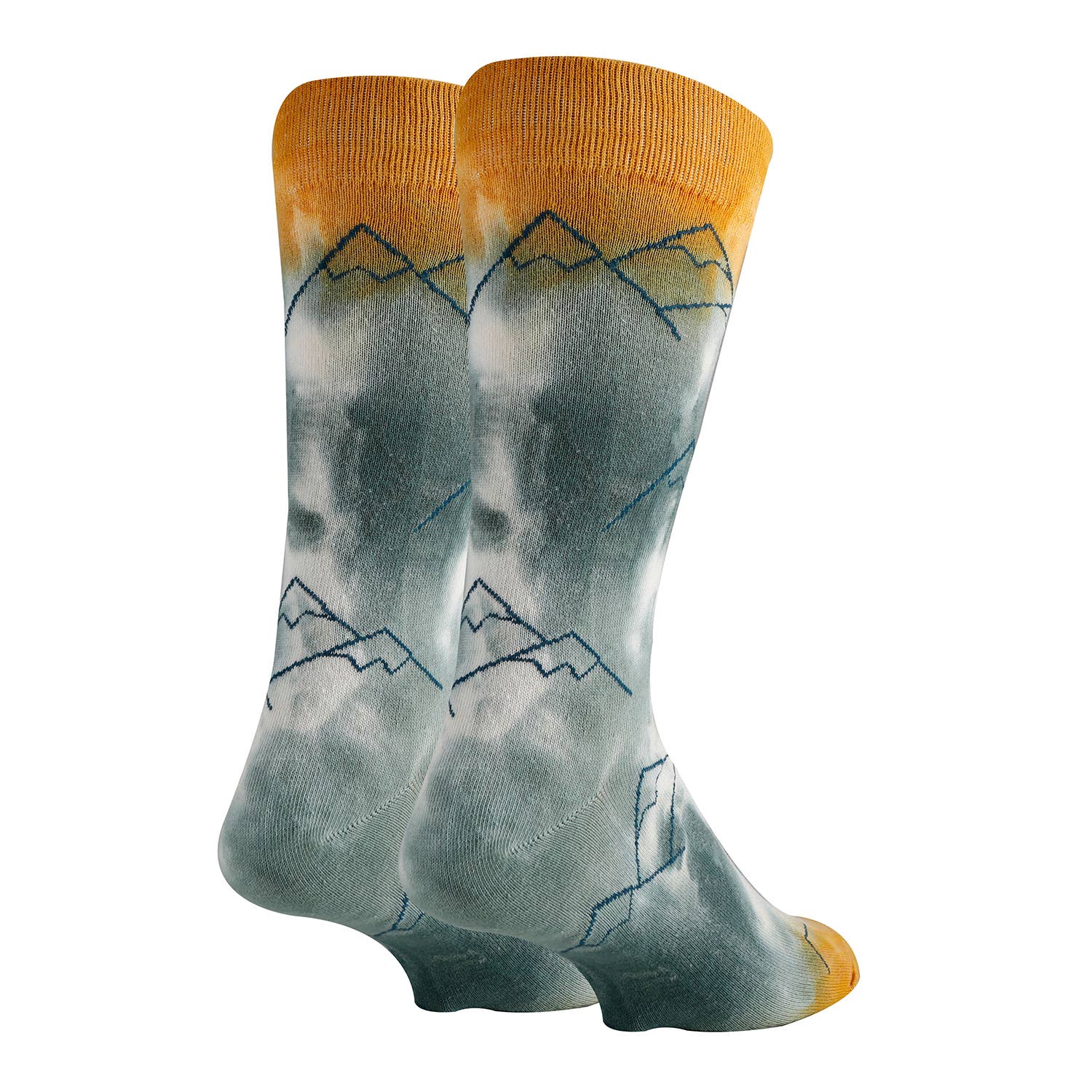 Oooh Yeah/Sock It Up/Oooh Geez Slippers - Wholesale Socks - Men's - Sanja View | Men's Premium Cotton Tie Dye Crew Socks1