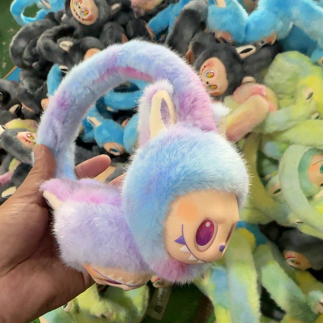 Little Trendy - Wholesale Earwarmers/Ear Muffs - Kids - Cute monster plush furry earwarmers cartoon winter earmuffs8