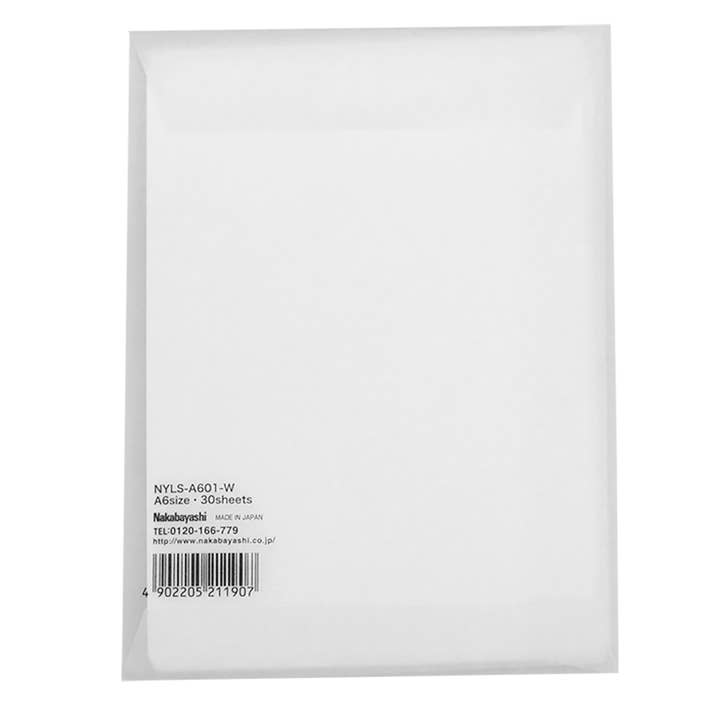 NAKABAYASHI Stationery - Venta al por mayor Cuadernos - Hojas sueltas Yu-Sari, lisas, B5 y A5, 30 hojas
