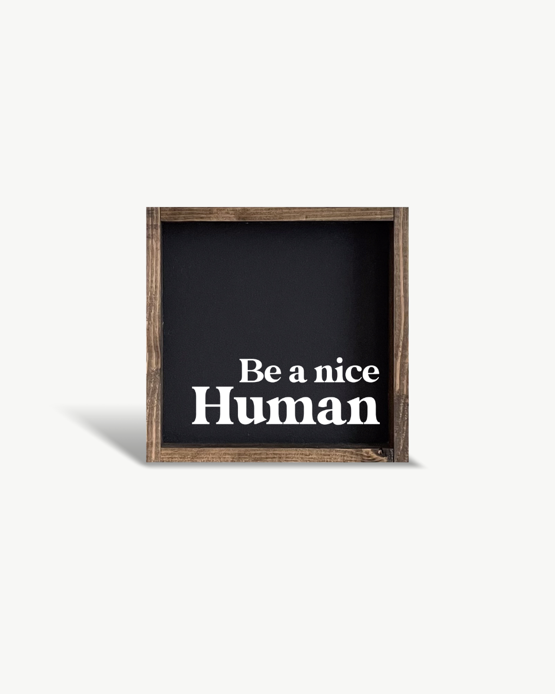 Williamraedesigns - Wholesale Art Print - Be A Nice Human Framed Print - Modern Positive Wall Art7