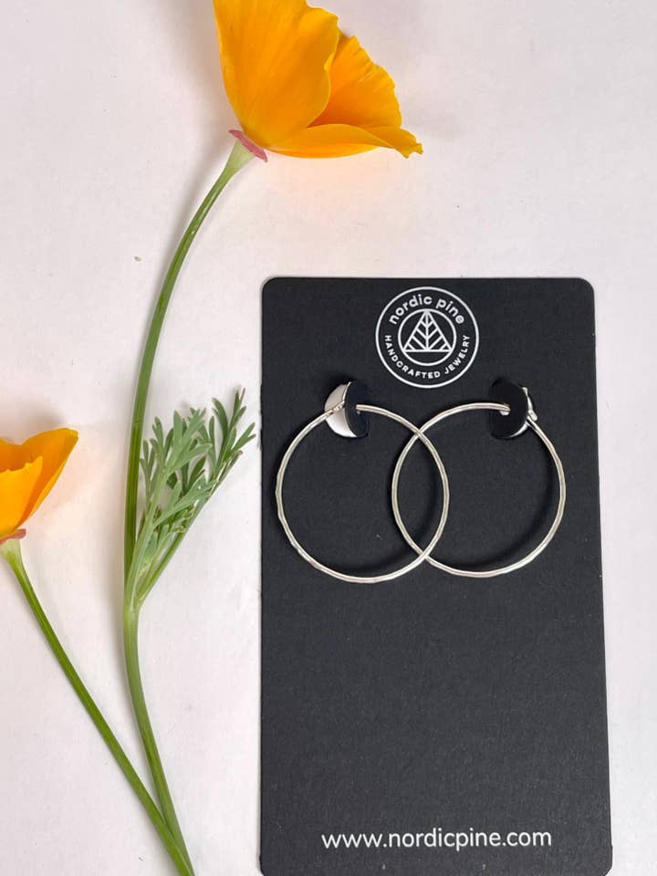 Aros pequeños en plata esterlina o Gold Fill para venta al por mayor de Nordic Pine