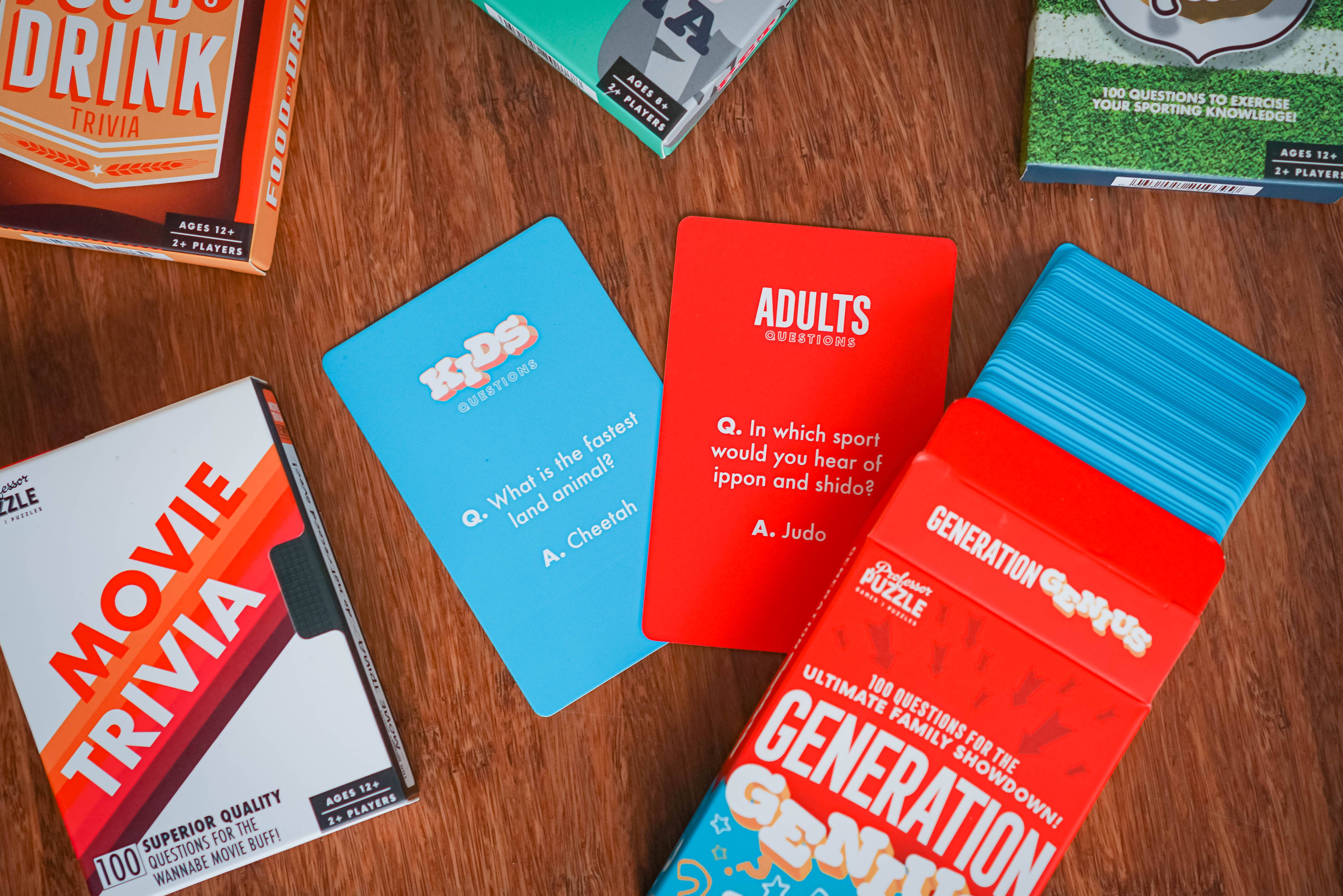 Professor Puzzle – wholesale Board game – Mini Generation Genius Trivia1