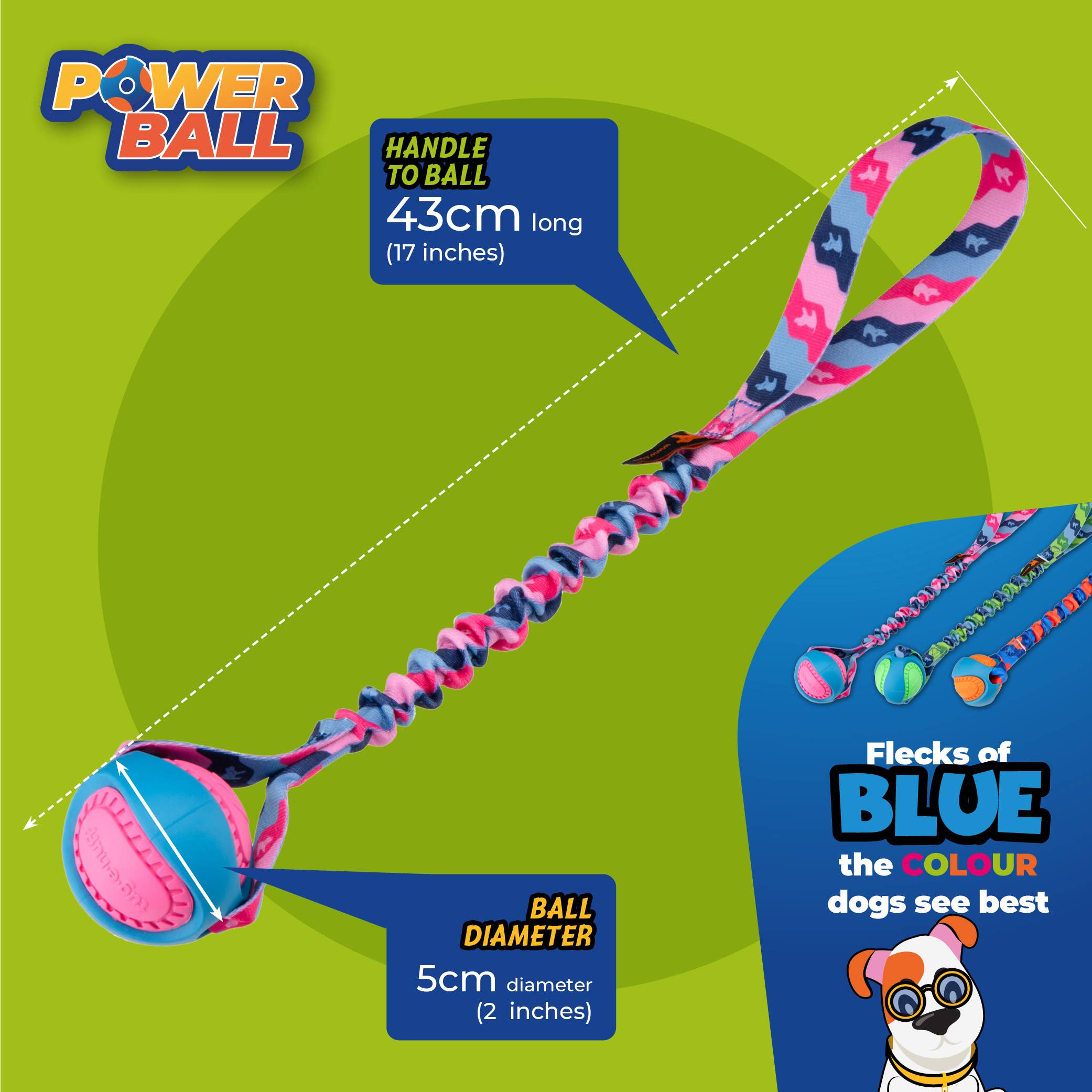 Tug-E-Nuff – wholesale Hundboll - Hund – PowerBall Bungee Dragleksak för Hundar | Tug-E-Nuff1