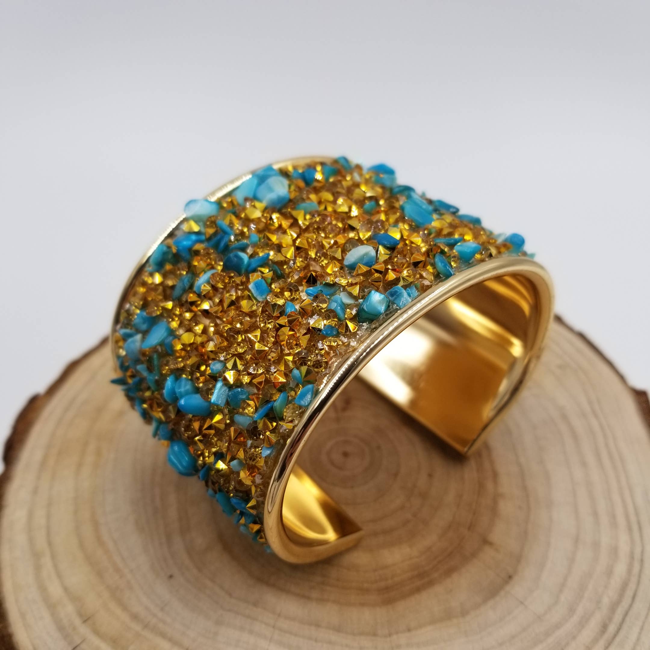 CHAKRA JEWELRY - Wholesale Armband met kralen - Vintage Boho Crushed Stone armband2