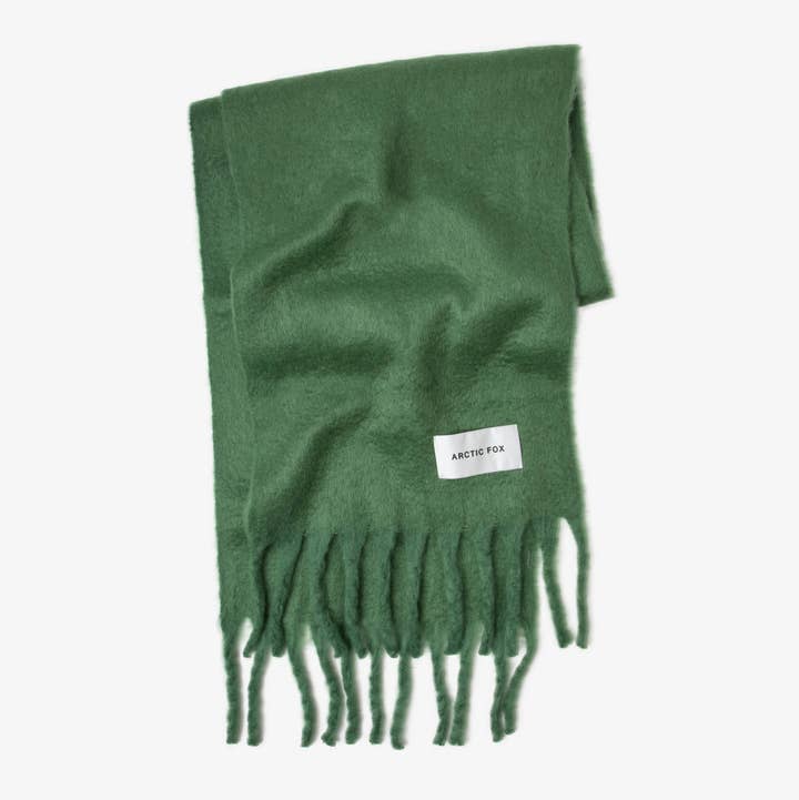 Arctic Fox & Co. - North America - Wholesale Scarf - Women's - The Stockholm Scarf - 100% Recycled - Forest Fern - FW251
