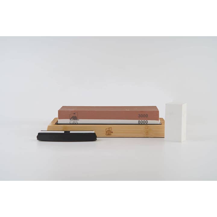 GENTS FINE GROOMING PRODUCTS - Wholesale Knife Sharpener - GBS Premium Whetstone Knife Sharpening Stone 2 Sid5