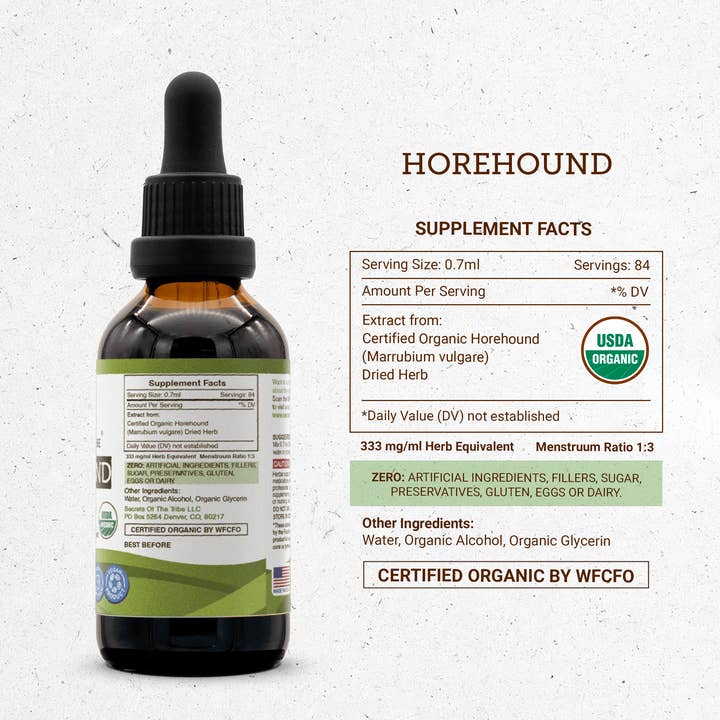 Secrets Of The Tribe – wholesale Tincture – Horehound Tincture