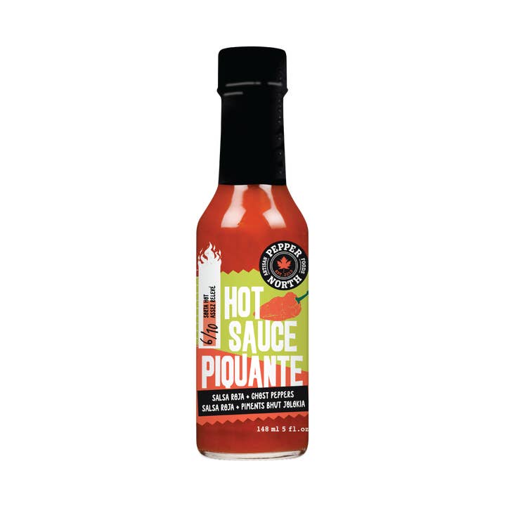 Salsa Roja & Ghost Hot Sauce for wholesale by Pepper North Artisan Foods