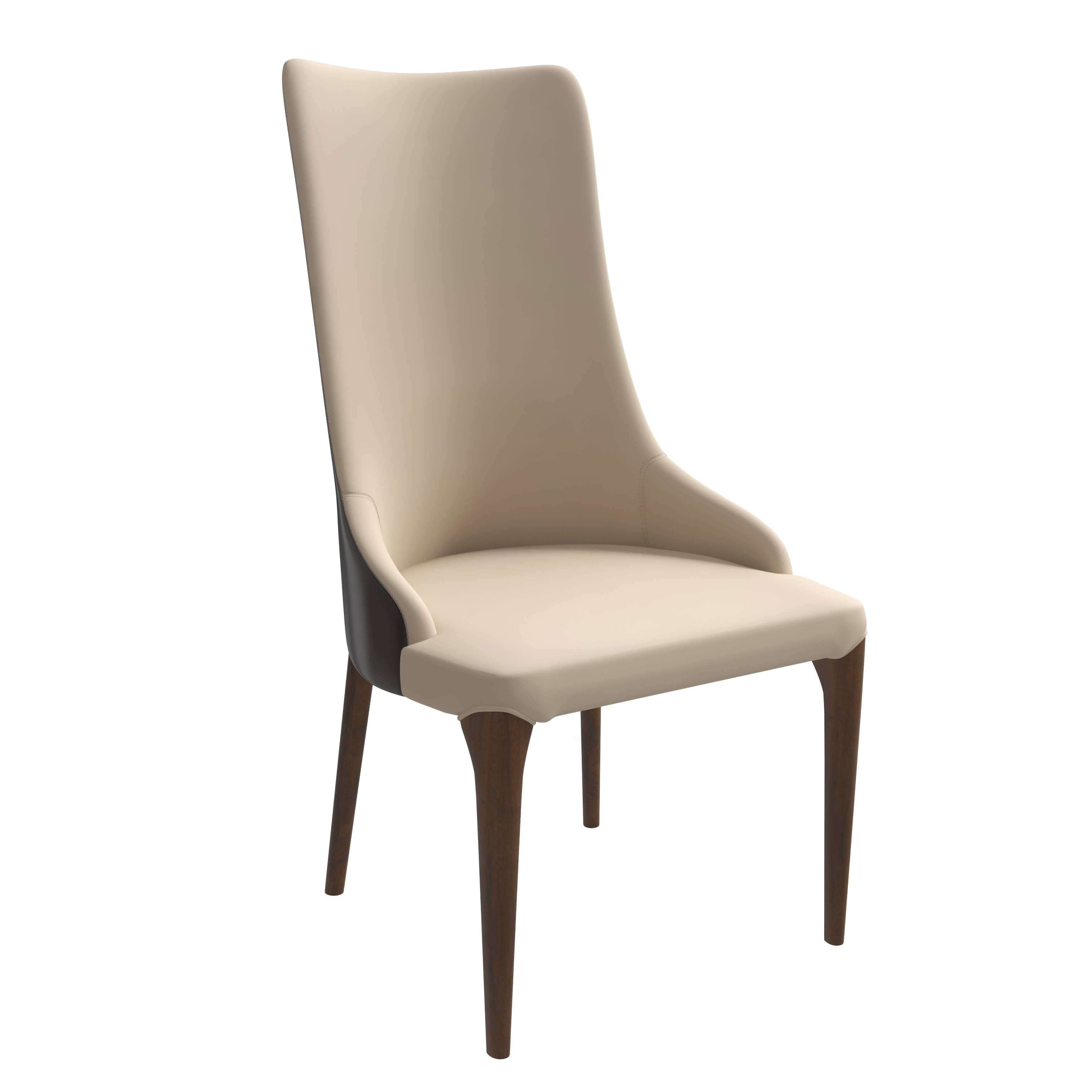 LeisureMod - Wholesale Chair - Elm Modern Leather Dining Chair for Home Kitchen Dining Room8