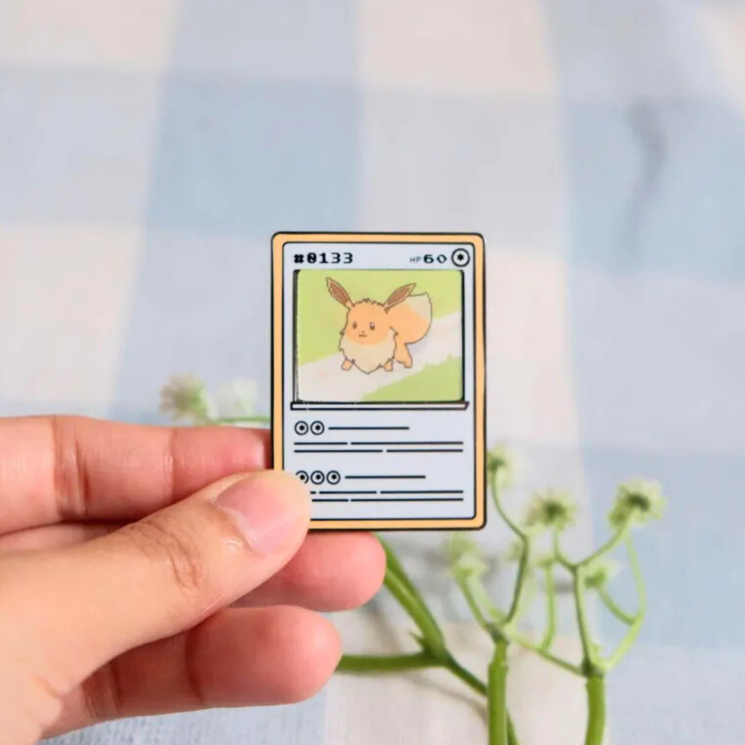 byUme Co. - Wholesale Lapel Pin/Button - Ditto Poke Card Lenticular Pin4