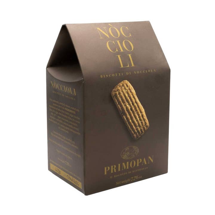 Primo Pan, Noccioli Biscotti (7.76oz/220g) for wholesale by Ciao Imports