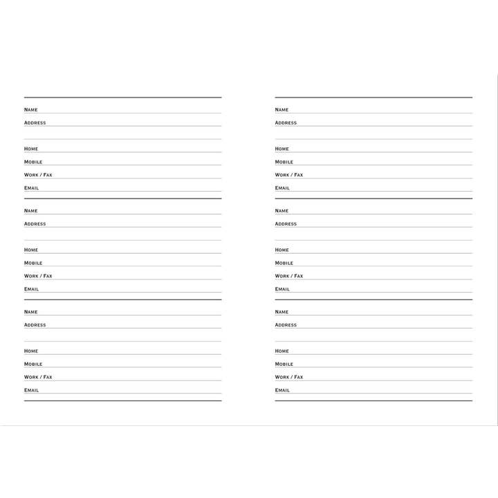 Peter Pauper Press - Wholesale Address Book - Rose Garden Large Address Book2