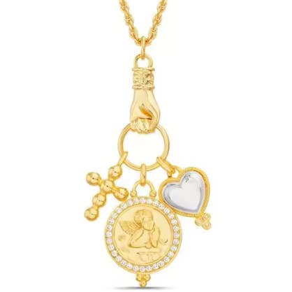 HoopLa - Wholesale Pendant/Charm Necklace - Â Carabiner- Charm Necklaces- Ready Made Options